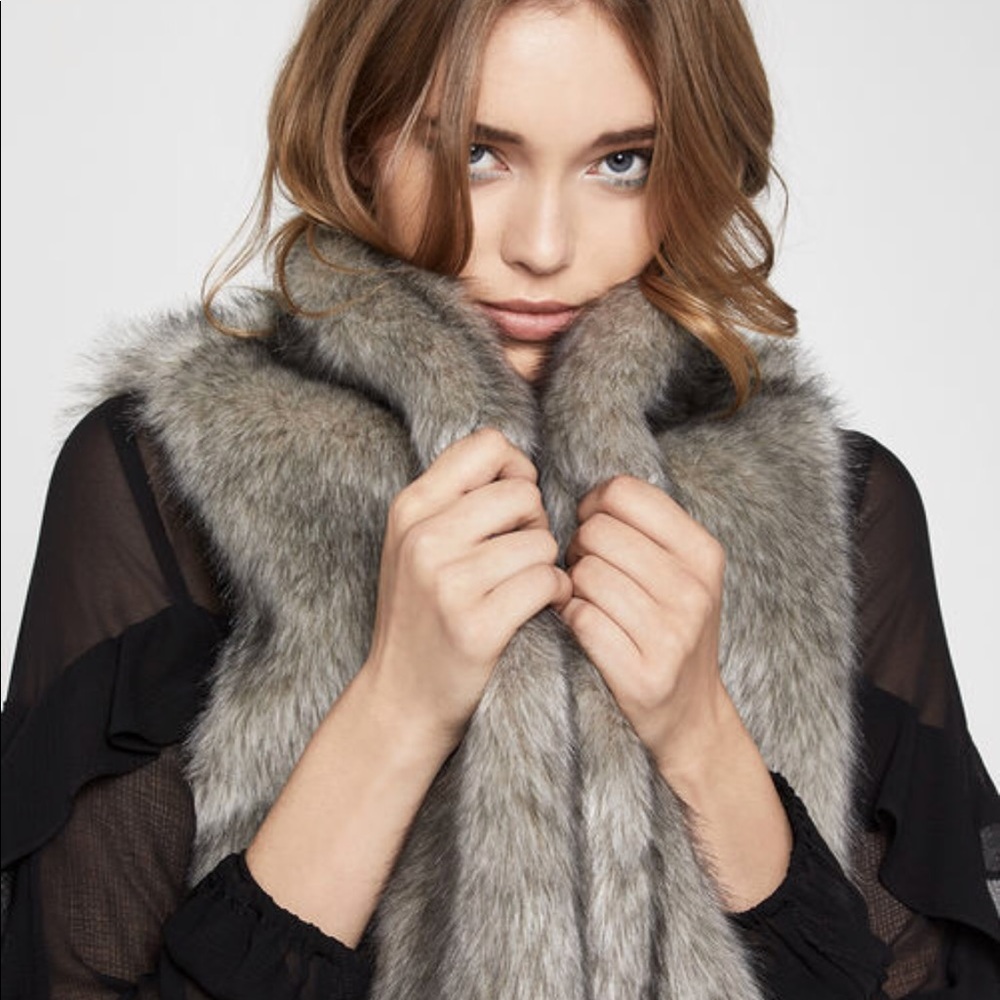 Faux-Fur Vest gray 💕🌪